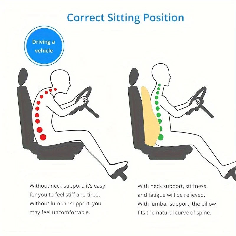 Best Ultimate Car Back Rest Pillow – Superior Support for a Comfortable Drive