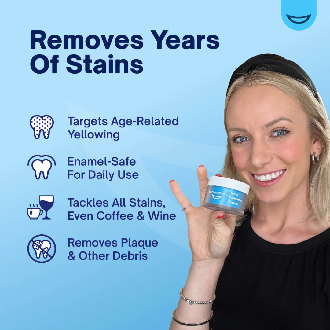 Teeth Whitening Powder – For a Brighter, Confident Smile