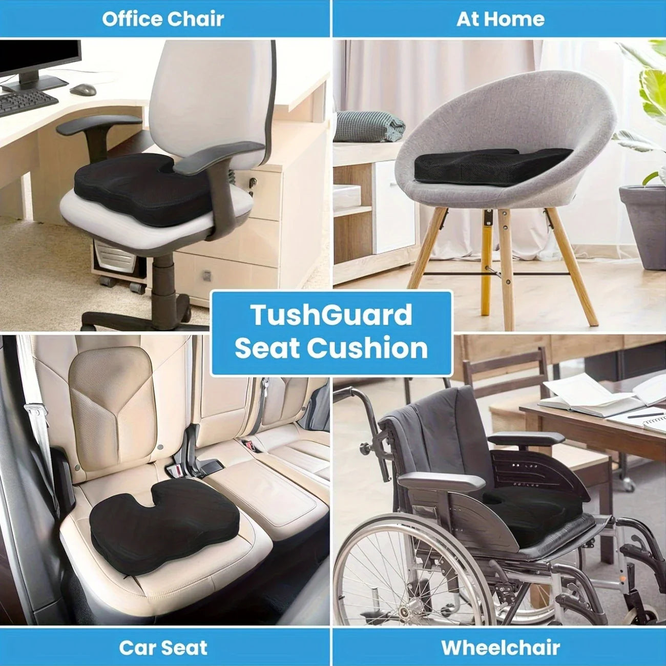 Ergonomic Bum Seat Cushion – Ultimate Comfort & Support!