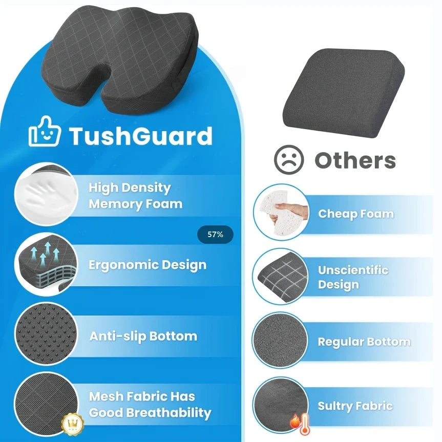 Ergonomic Bum Seat Cushion – Ultimate Comfort & Support!
