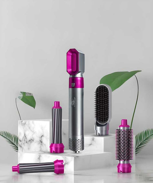 5-in-1 Hot Air Hair Styler – Salon Look at Home!
