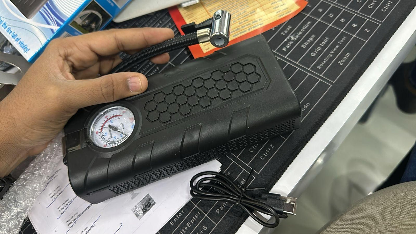 Markam Industries® Portable Air Compressor Tire Inflator – 150 PSI Cordless Air Pump